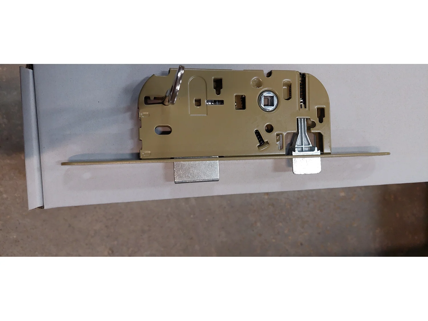 Bloque de Puerta Korya Blanco 3 paneles H204 x L73 Empujando Derecha Dimensiones Tabla