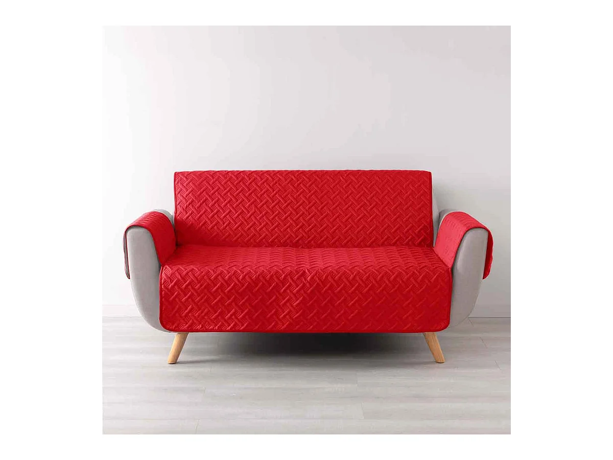 Protège Canapé "Lounge" 179x279cm Rouge