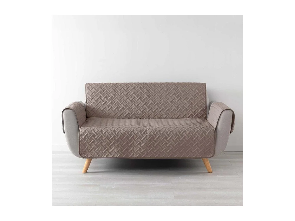 Protège Canapé "Lounge" 179x279cm Noisette