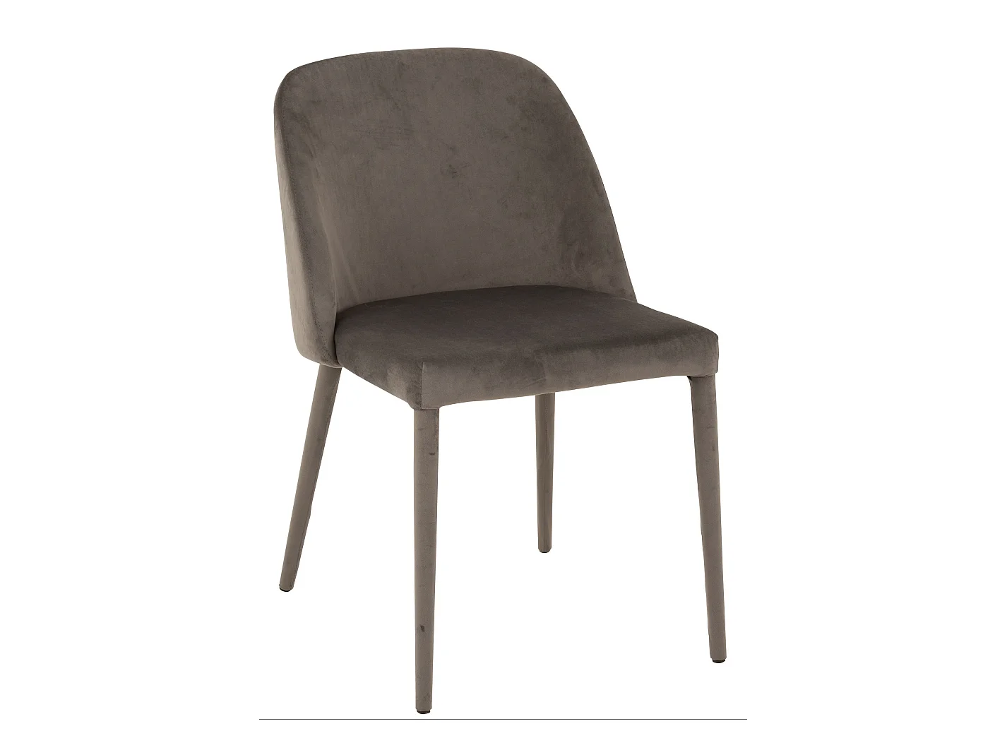Chaise Design "Charlotte" 81cm Gris