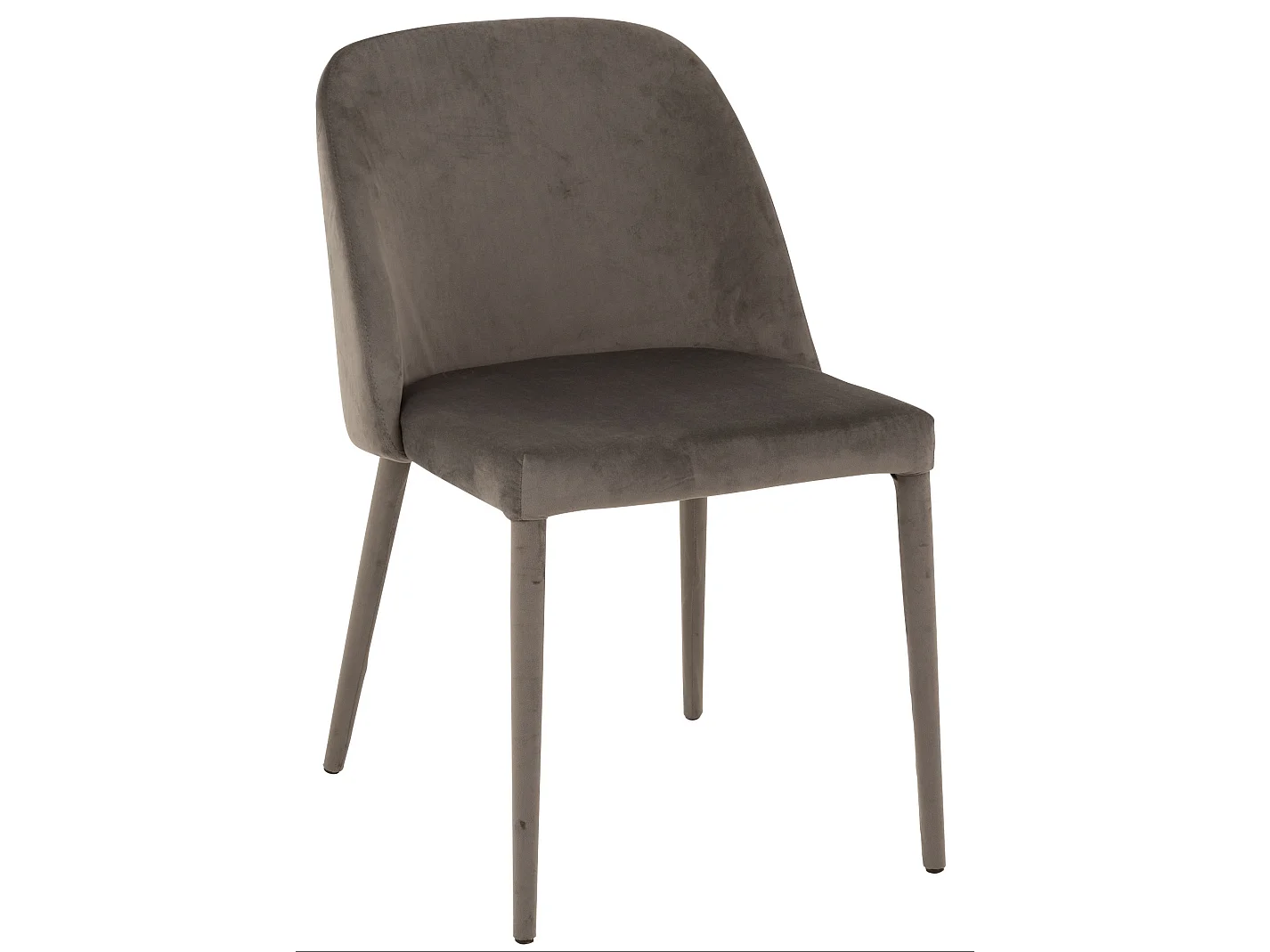 Chaise Design "Charlotte" 81cm Gris