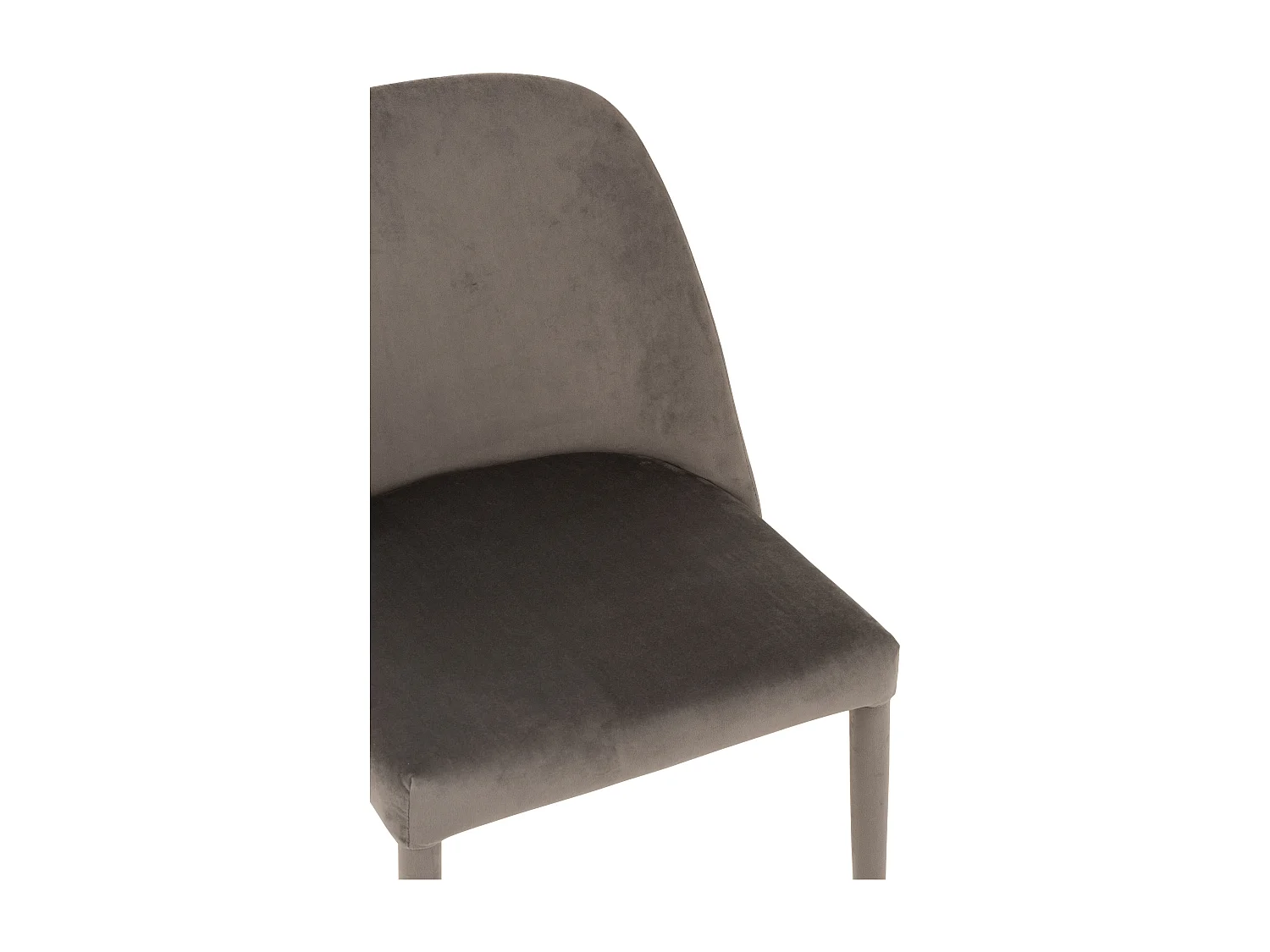Chaise Design "Charlotte" 81cm Gris
