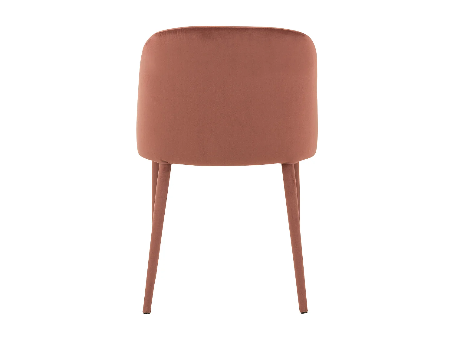 Cassie antiek roze metalen stoel L 58 cm