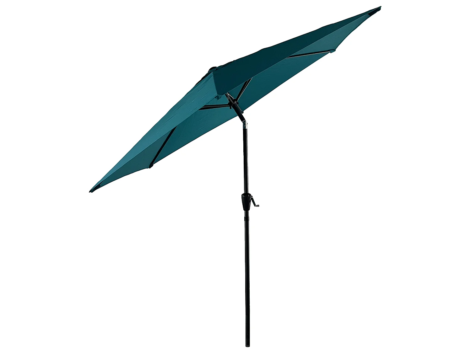 HAPUNA rechte ronde parasol 2,70m diameter blauw