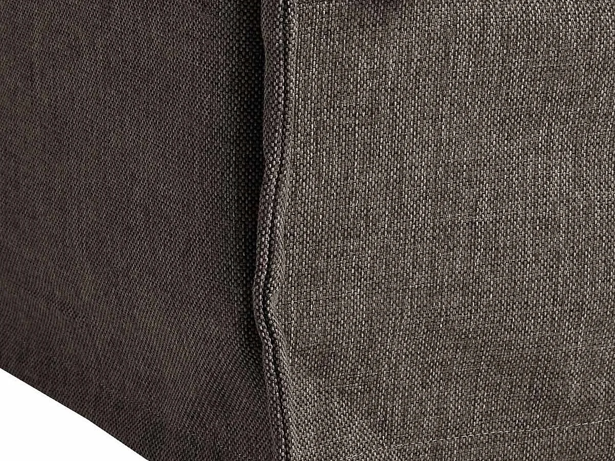 Canapé en Lin 3 Places "Odilon" 210cm Anthracite