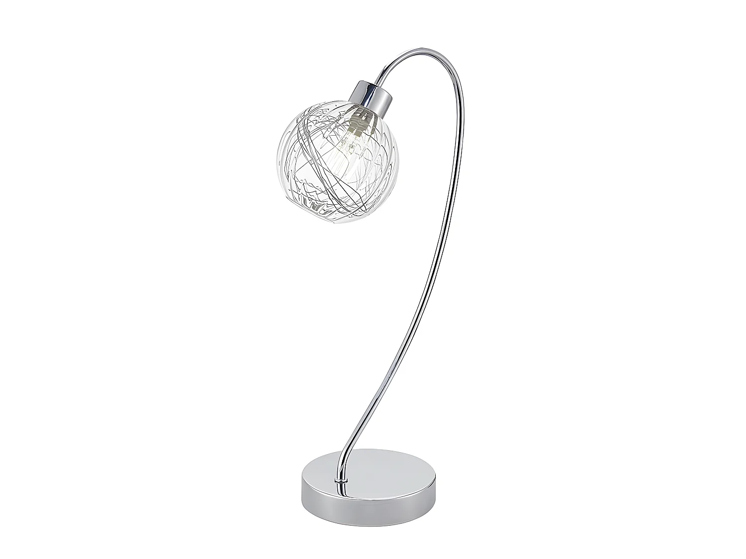 Lampe de bureau chrome ROLO d'une lampe de ALEMAR