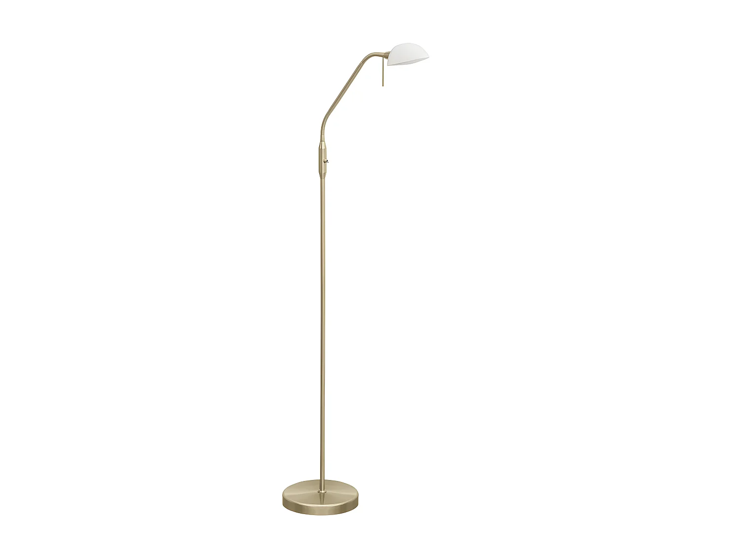 Lampe de salon en cuir satiné modèle MODOS de ALEMAR