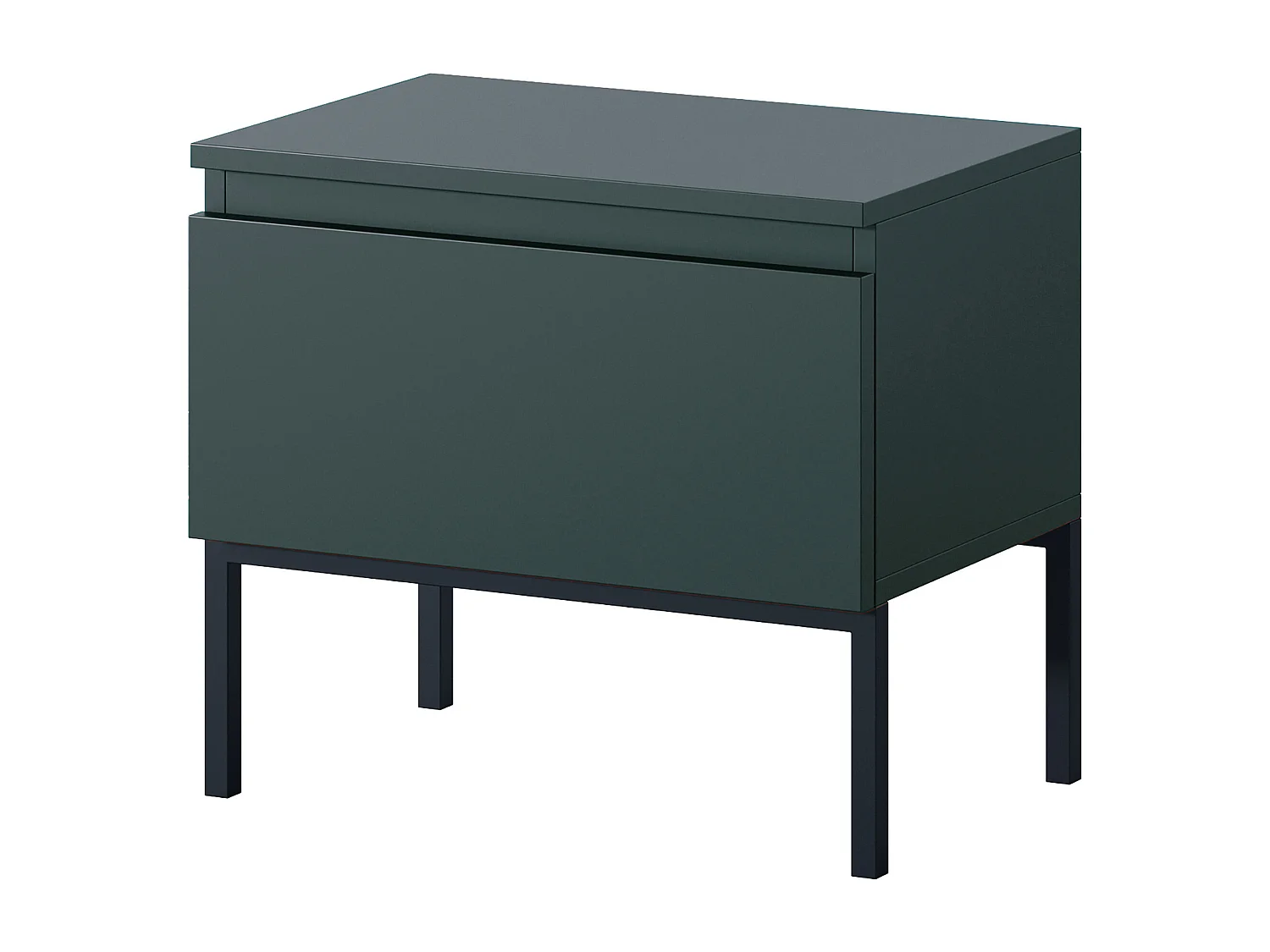 Table de chevet - Vert foncé - Bemmi