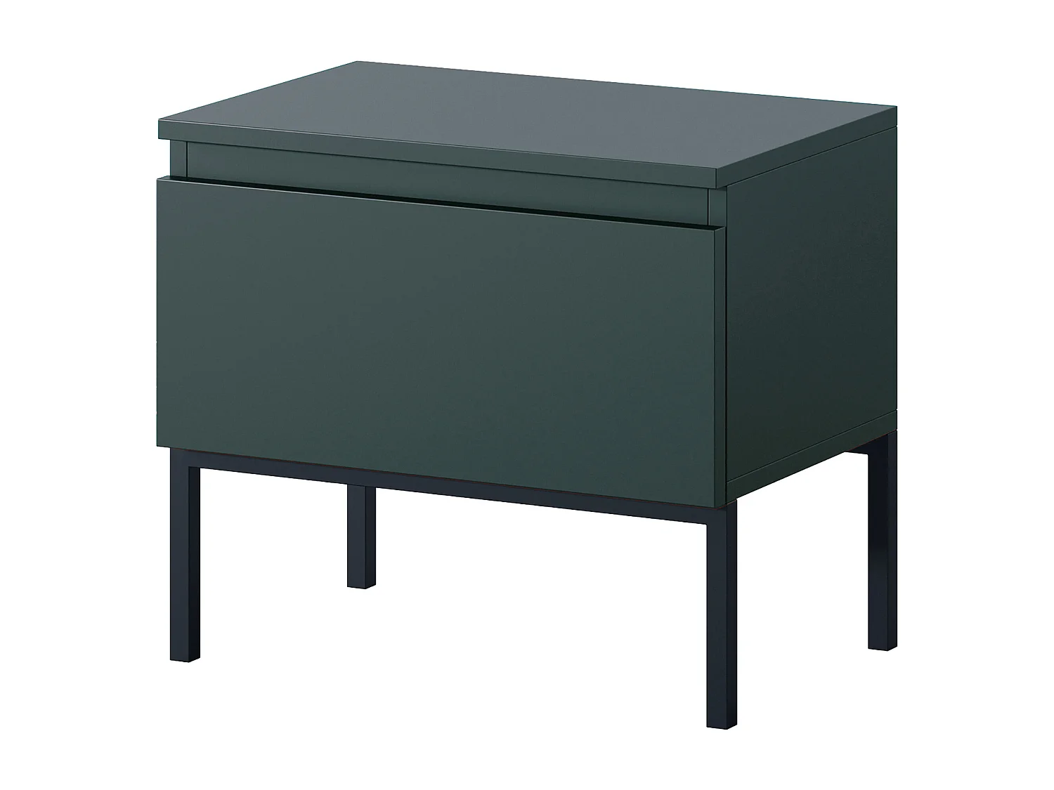 Nachttisch - Dunkelgrün - Bemmi
