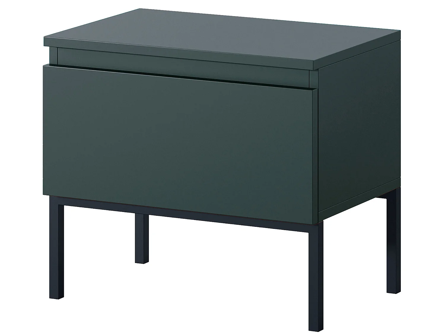 Table de chevet - Vert foncé - Bemmi