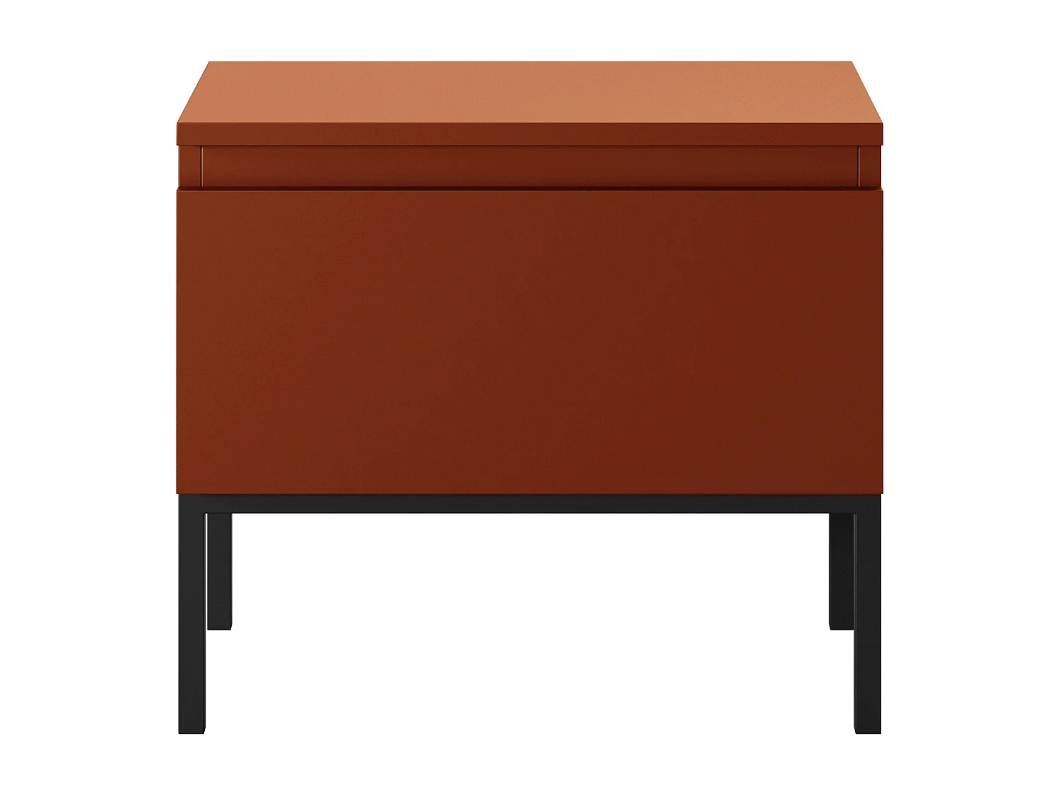 Selsey BEMMI - mesita de noche - color ladrillo