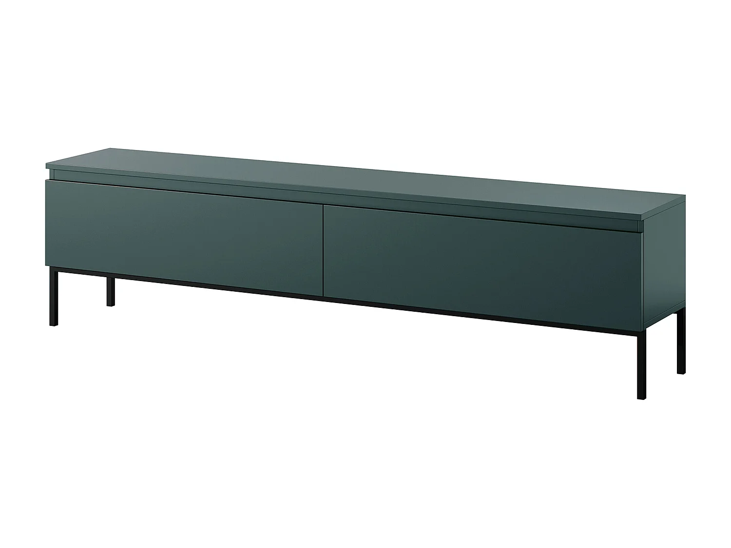 TV-Schrank - 175 cm - Dunkelgrün - Bemmi