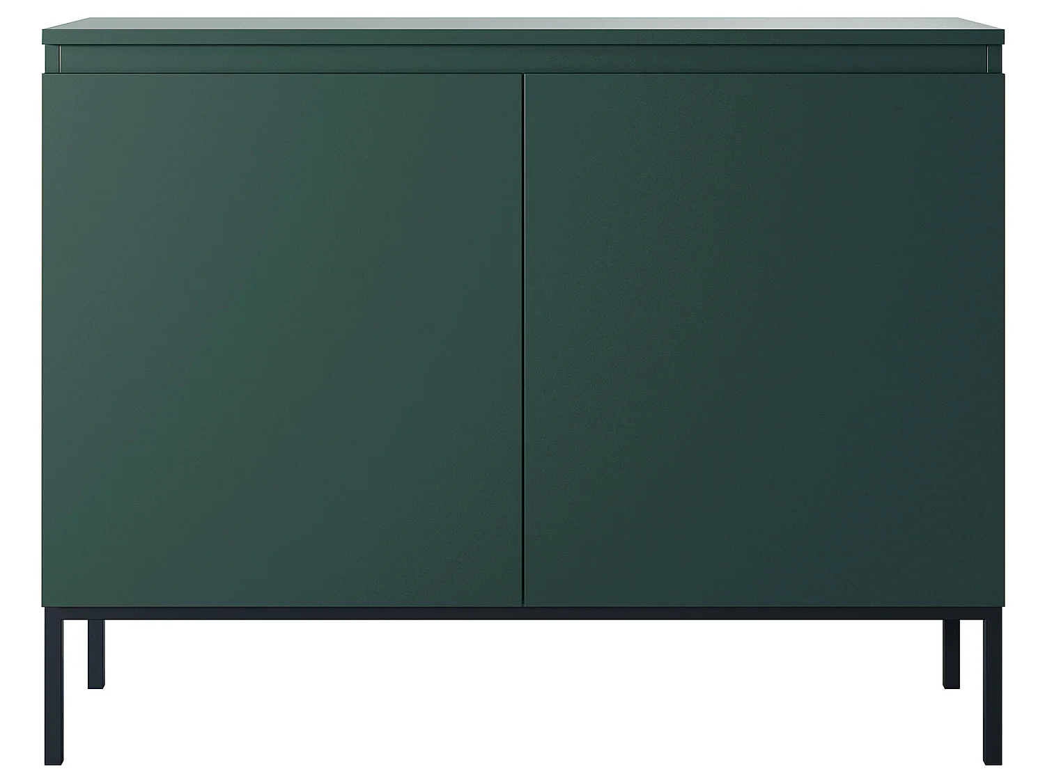 100 cm tweedeurs ladekast - Donkergroen - Bemmi