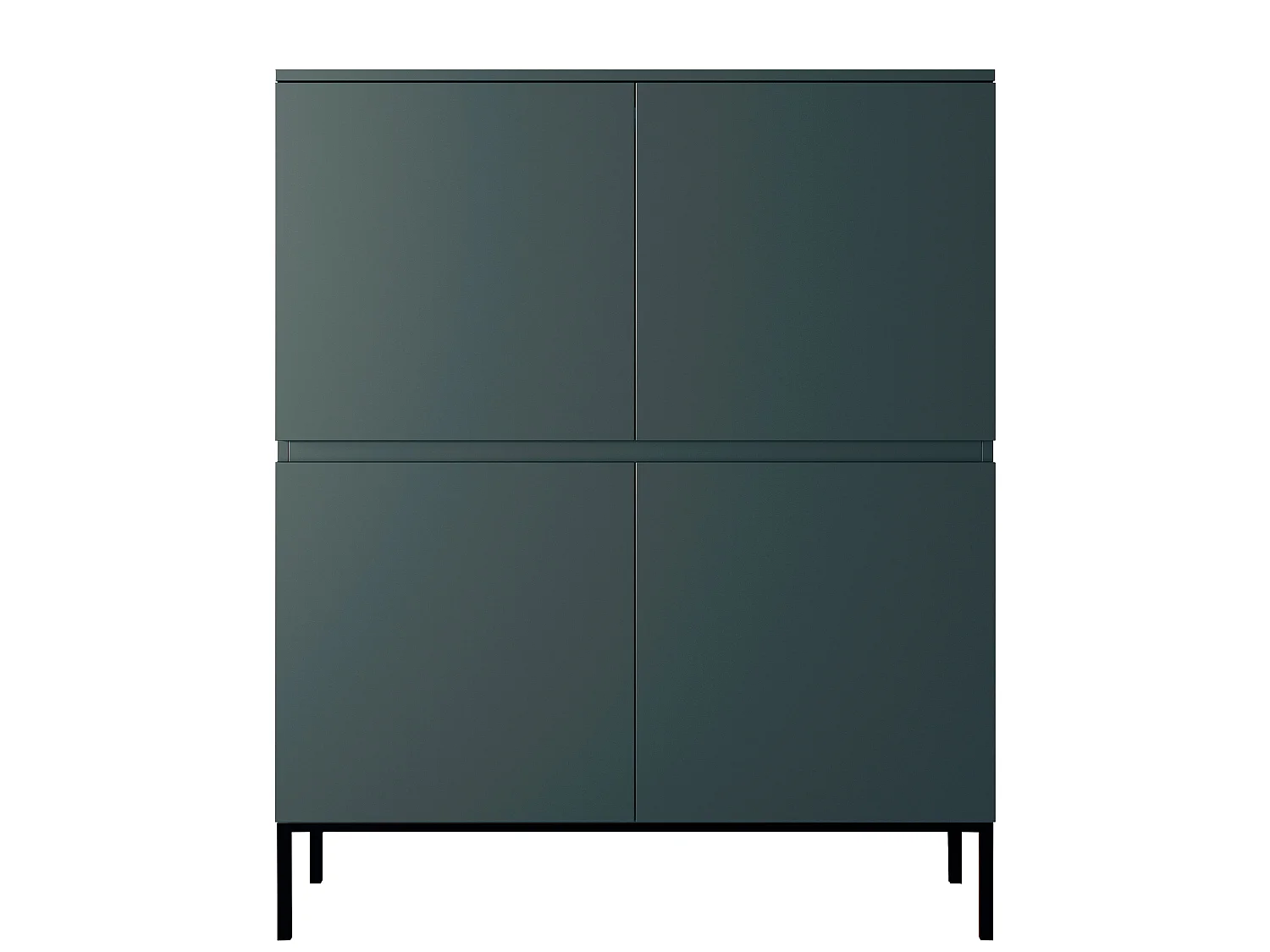 Buffet 100 cm - Vert foncé - Bemmi