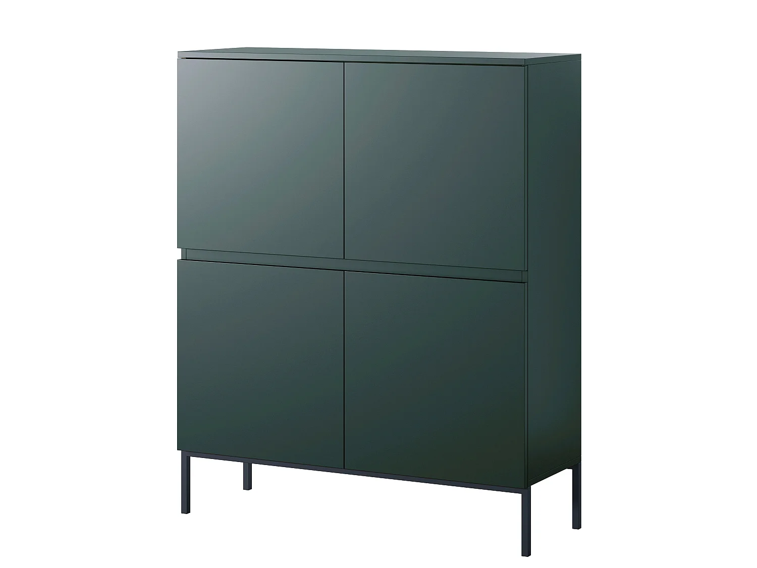 Buffet 100 cm - Vert foncé - Bemmi
