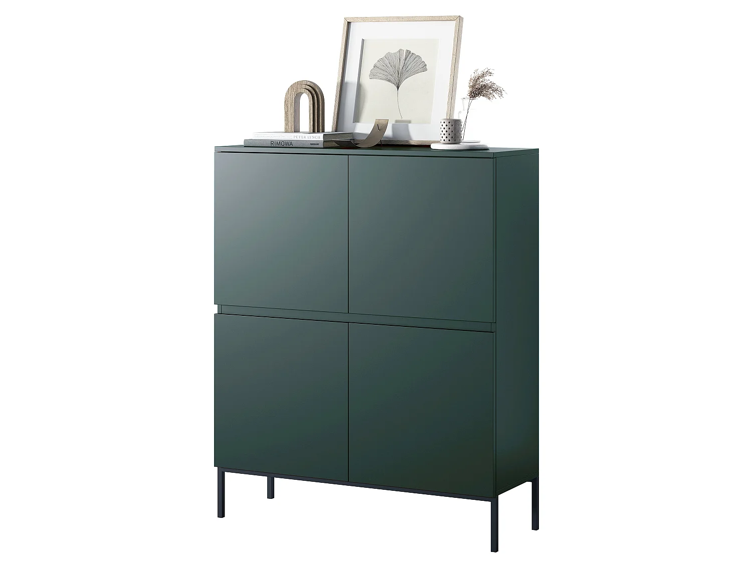 Buffet 100 cm - Vert foncé - Bemmi
