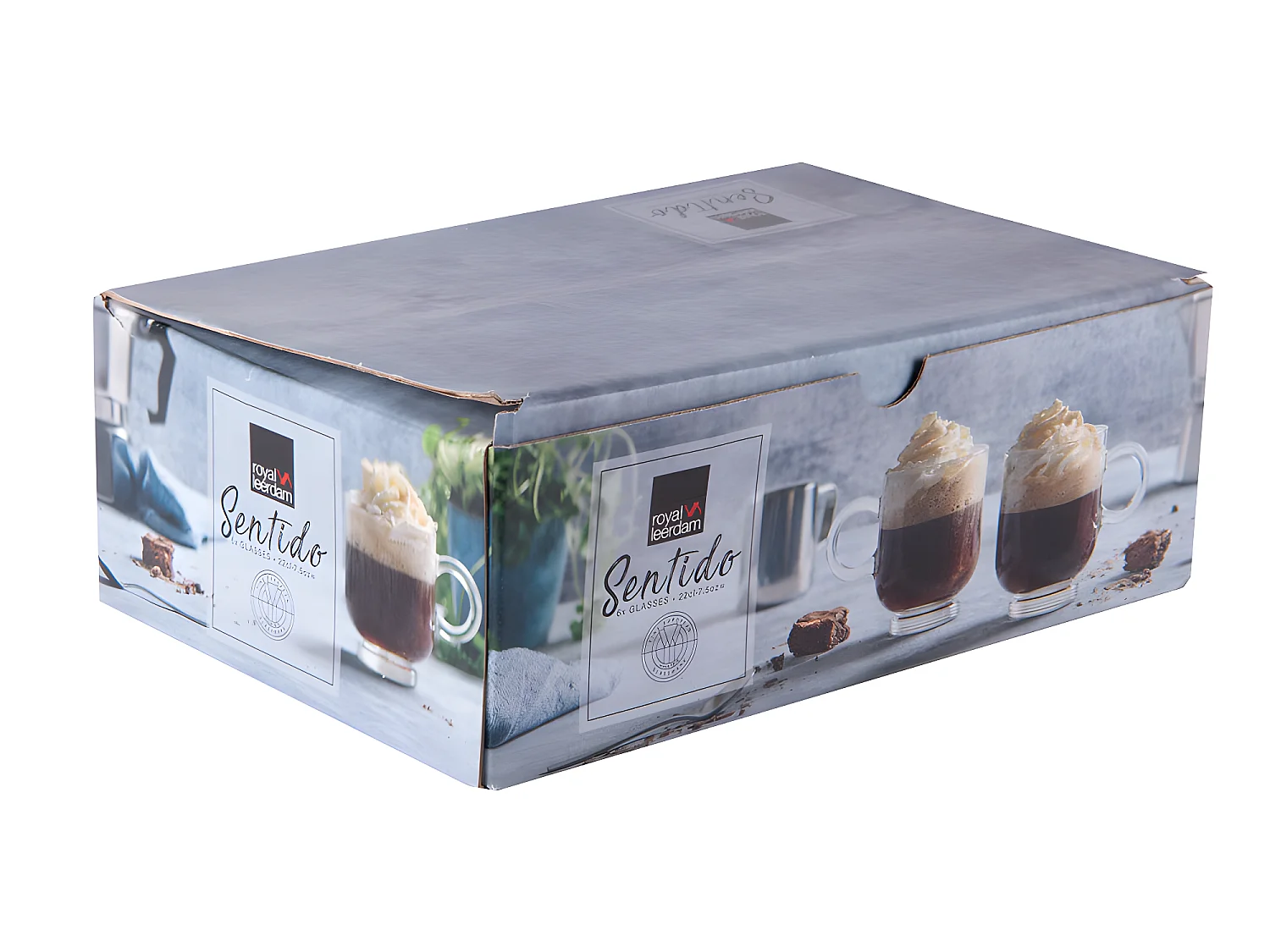 Boite de 6 tasses à café Sentido 22 cl