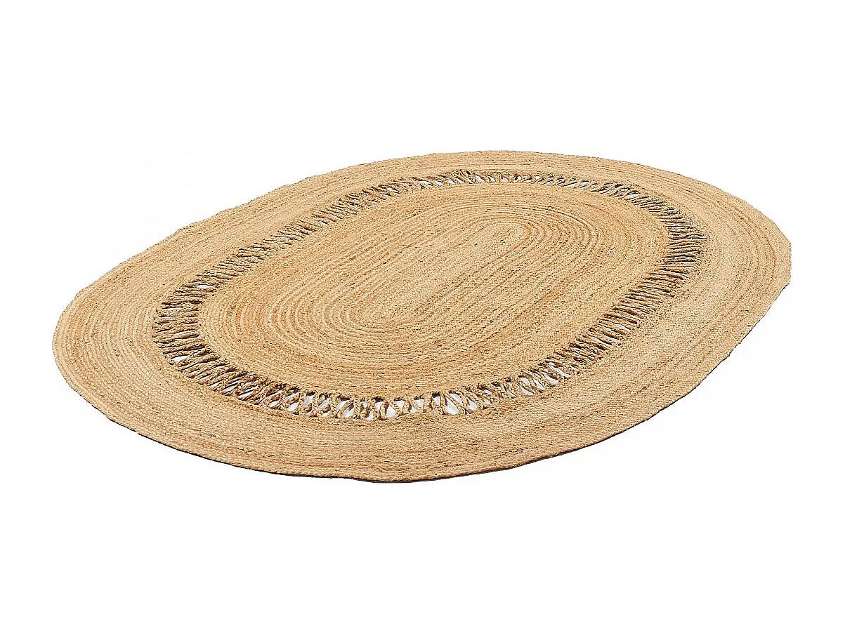 Tapis jute fait main JUTOVAL