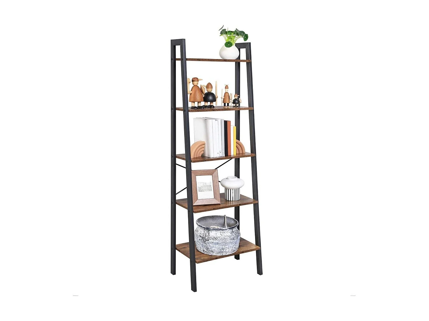 Rek 5 Niveaus Industriële Stijl - H172 cm