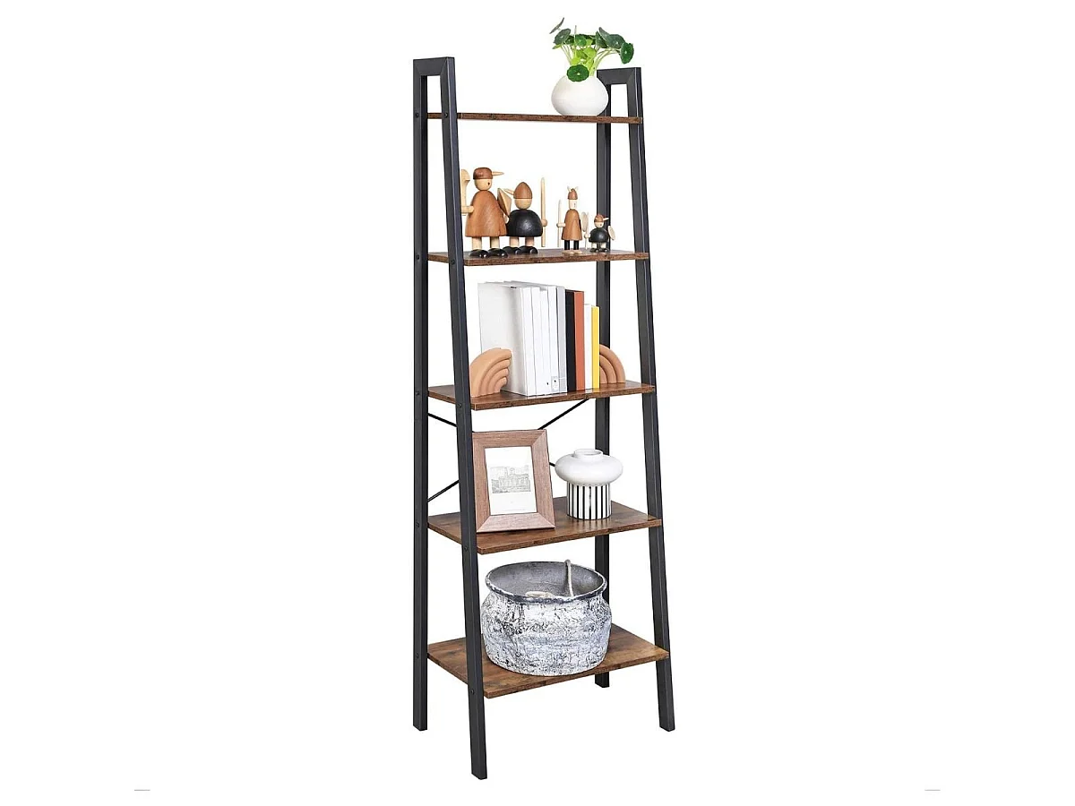 Etagère 5 Niveaux Style Industriel - H172 cm