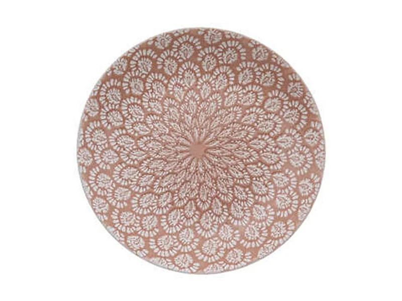 Lot de 6 Assiettes à Dessert "Carmen" 21cm Rose