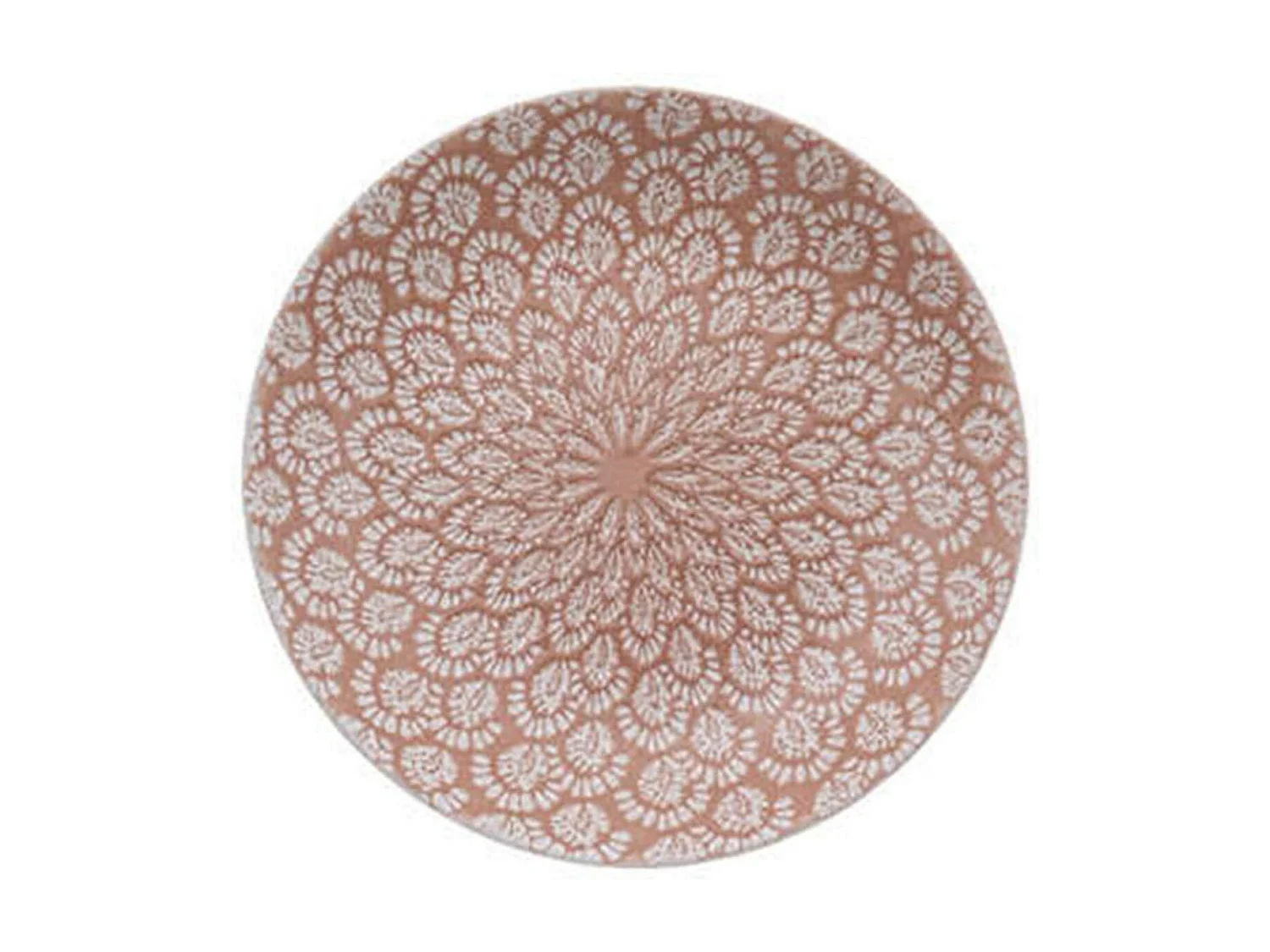 Lot de 6 Assiettes à Dessert "Carmen" 21cm Rose