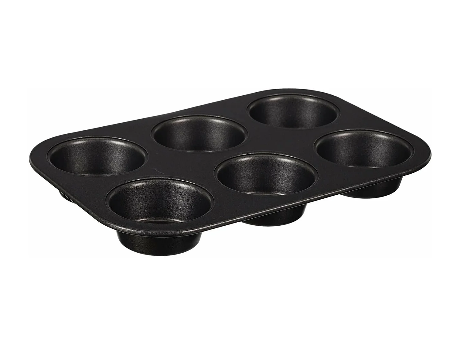 Moule 6 Muffins "Carbon Steel" 27cm Gris