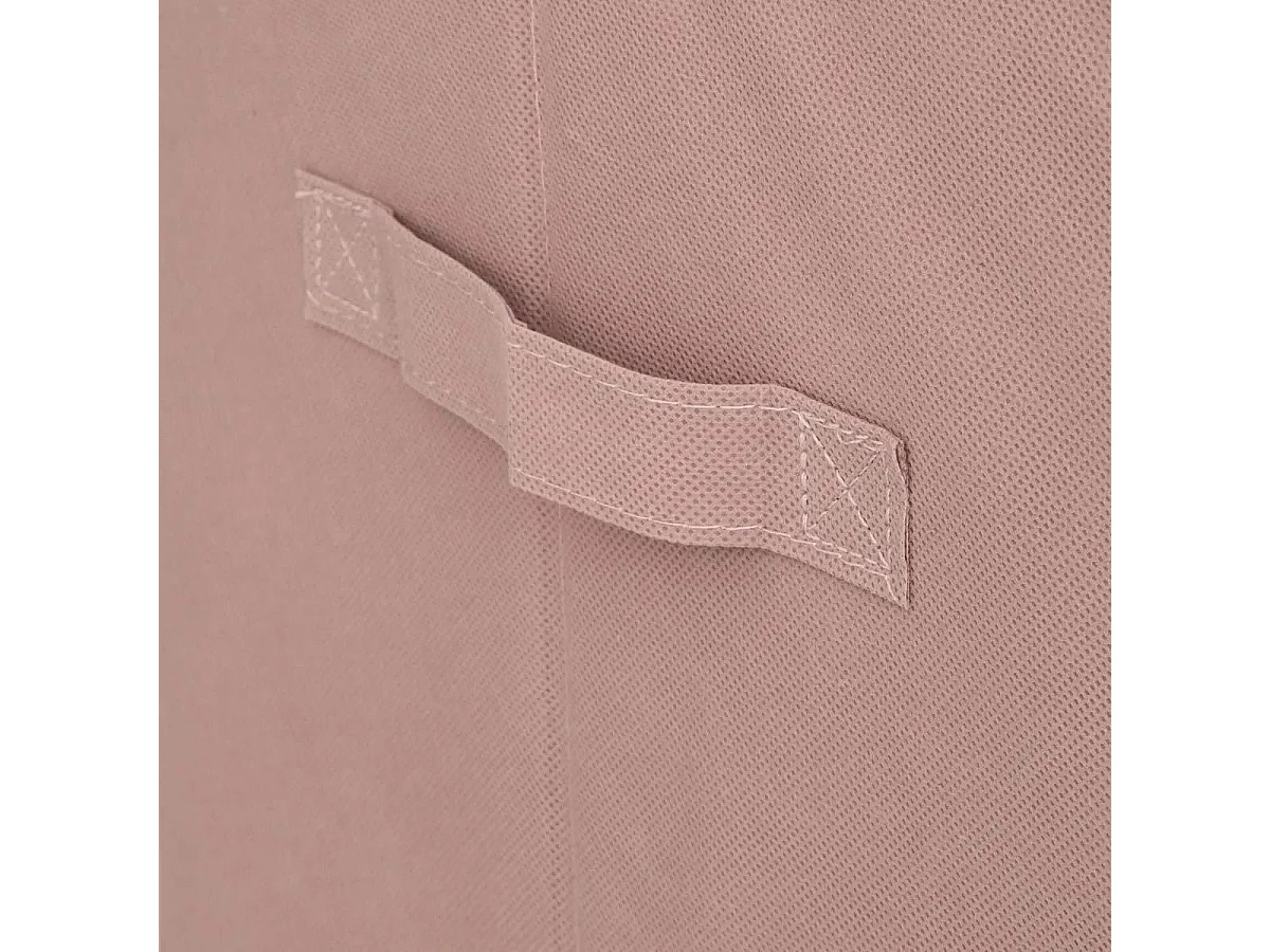 Boîte de Rangement Enfant "Biche" 29x29cm Rose