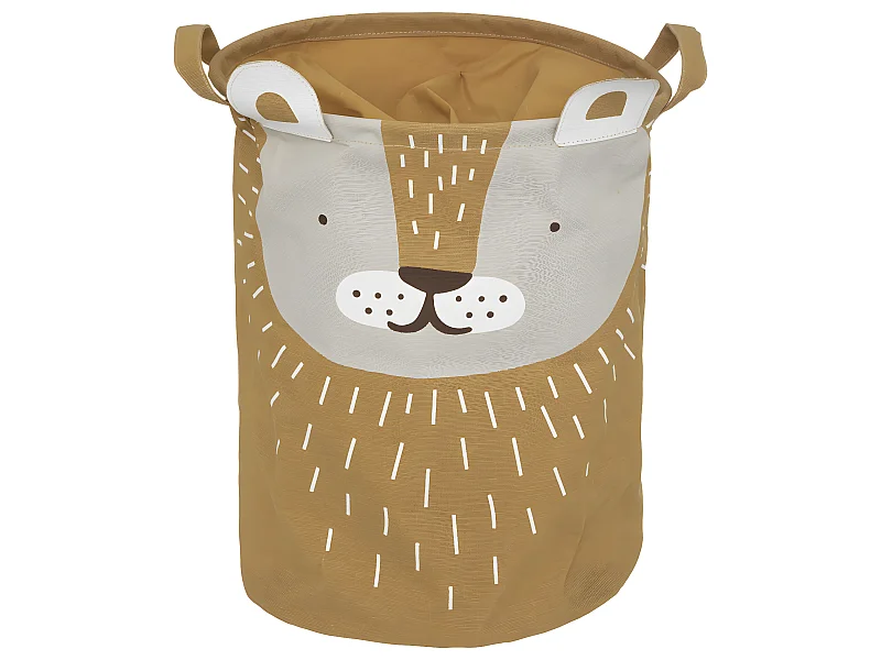 Panier de Rangement Enfant "Lion" 40cm Marron