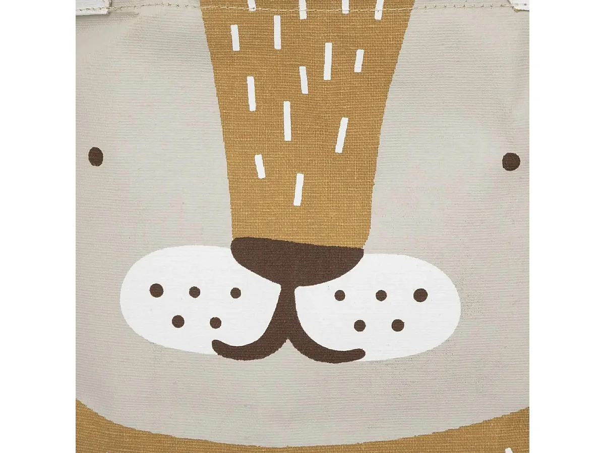 Panier de Rangement Enfant "Lion" 40cm Marron