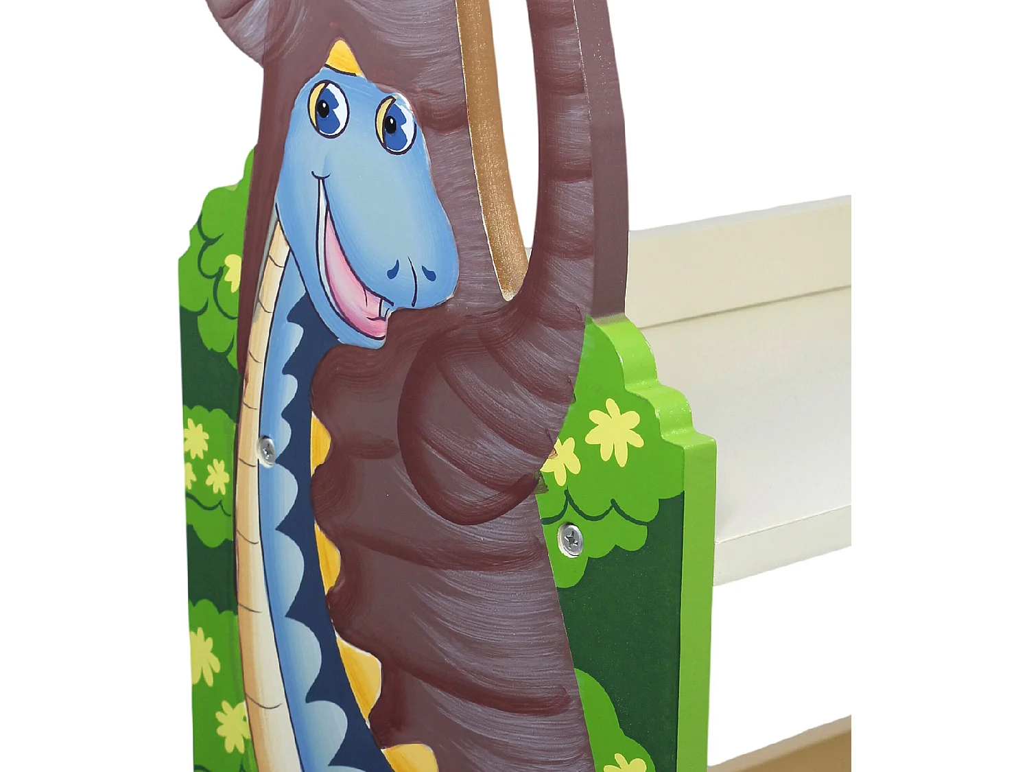 Meuble bibliothèque en bois enfant mixte rangement dinosaure livre jouet Fantasy Fields