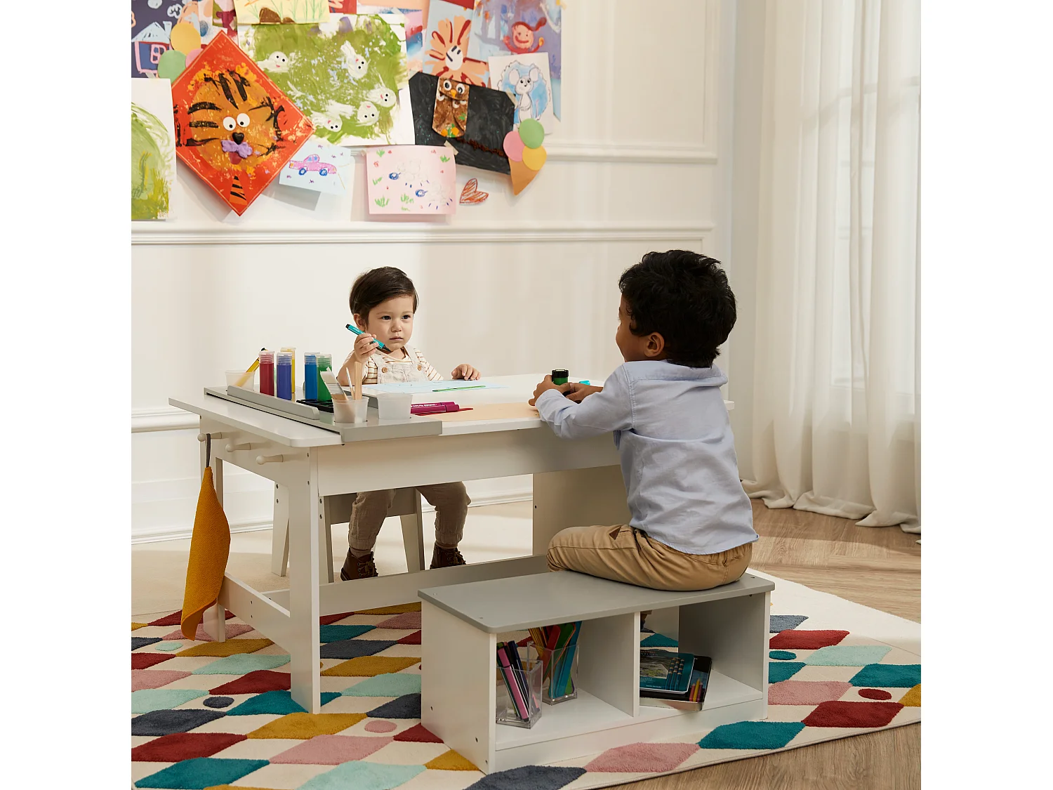 Fantasy Fields - Little Artist Monet Play Art Table Kids Furniture