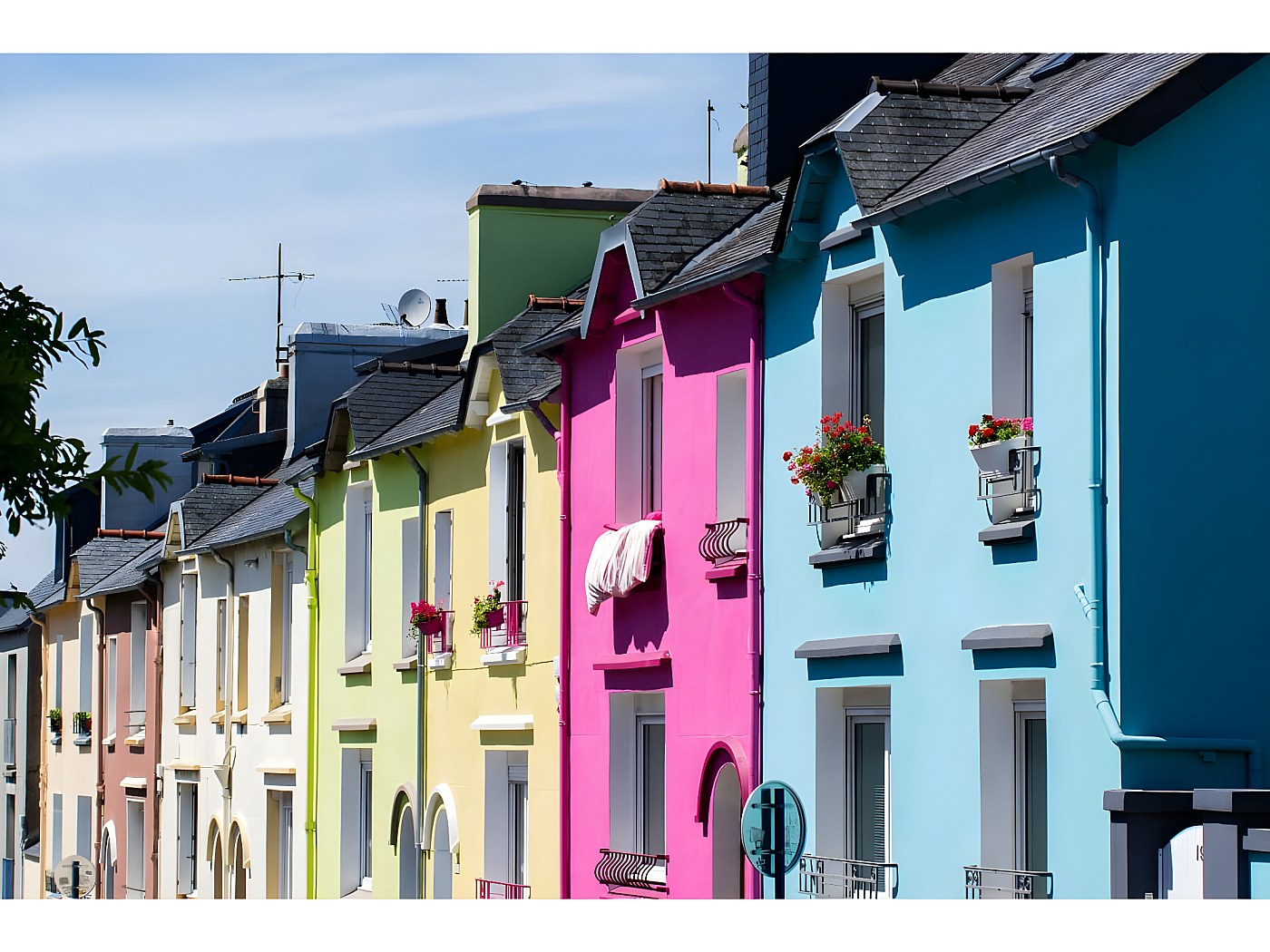 Tableau mural rue Félix Le Dantec