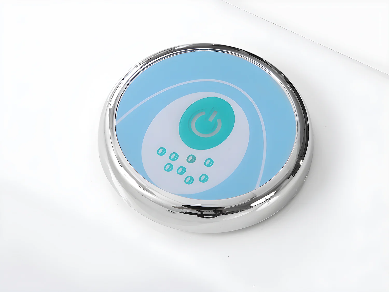 LED-Whirlpool Badewanne - 1 Person - 155 L - Schwarz - SIRGAO