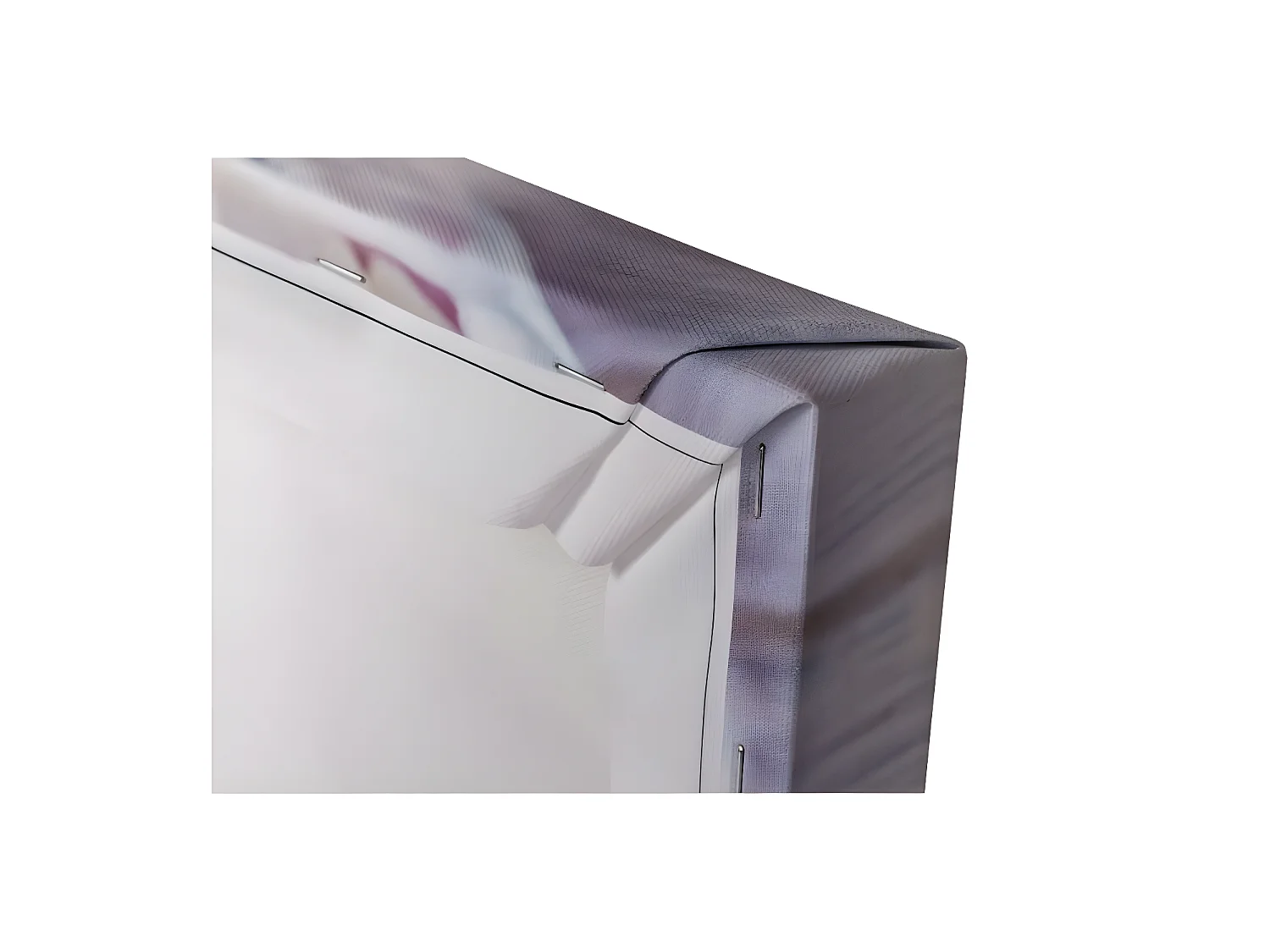 Tableau sur toile port Saint-Tropez 30x97 cm