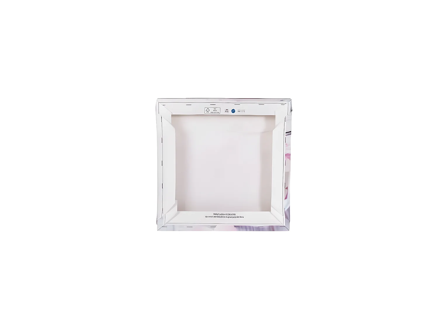 Tableau sur toile Erquy glacier 30x30 cm