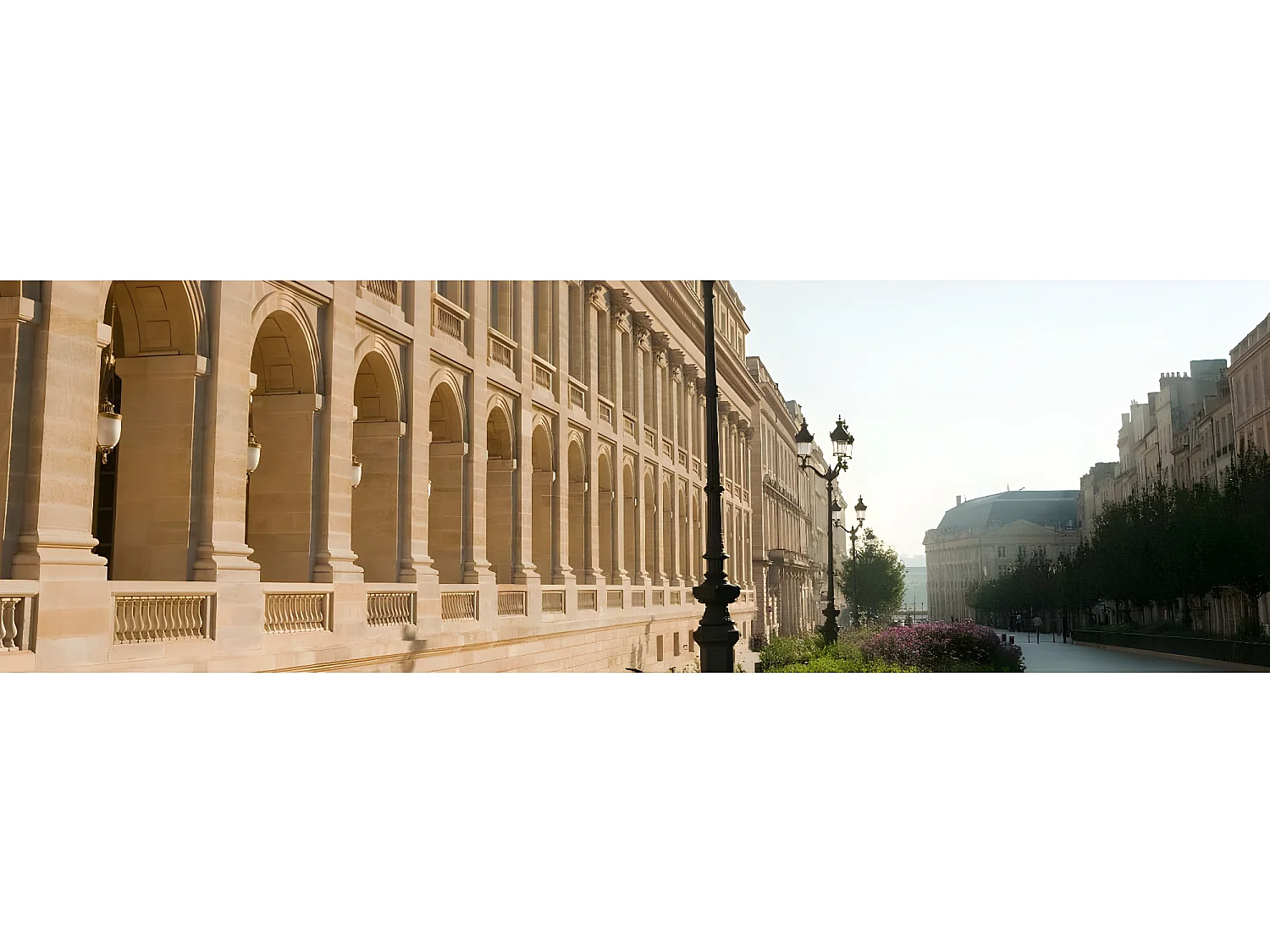 Tableau sur toile grand théâtre Bordeaux 45x135 cm