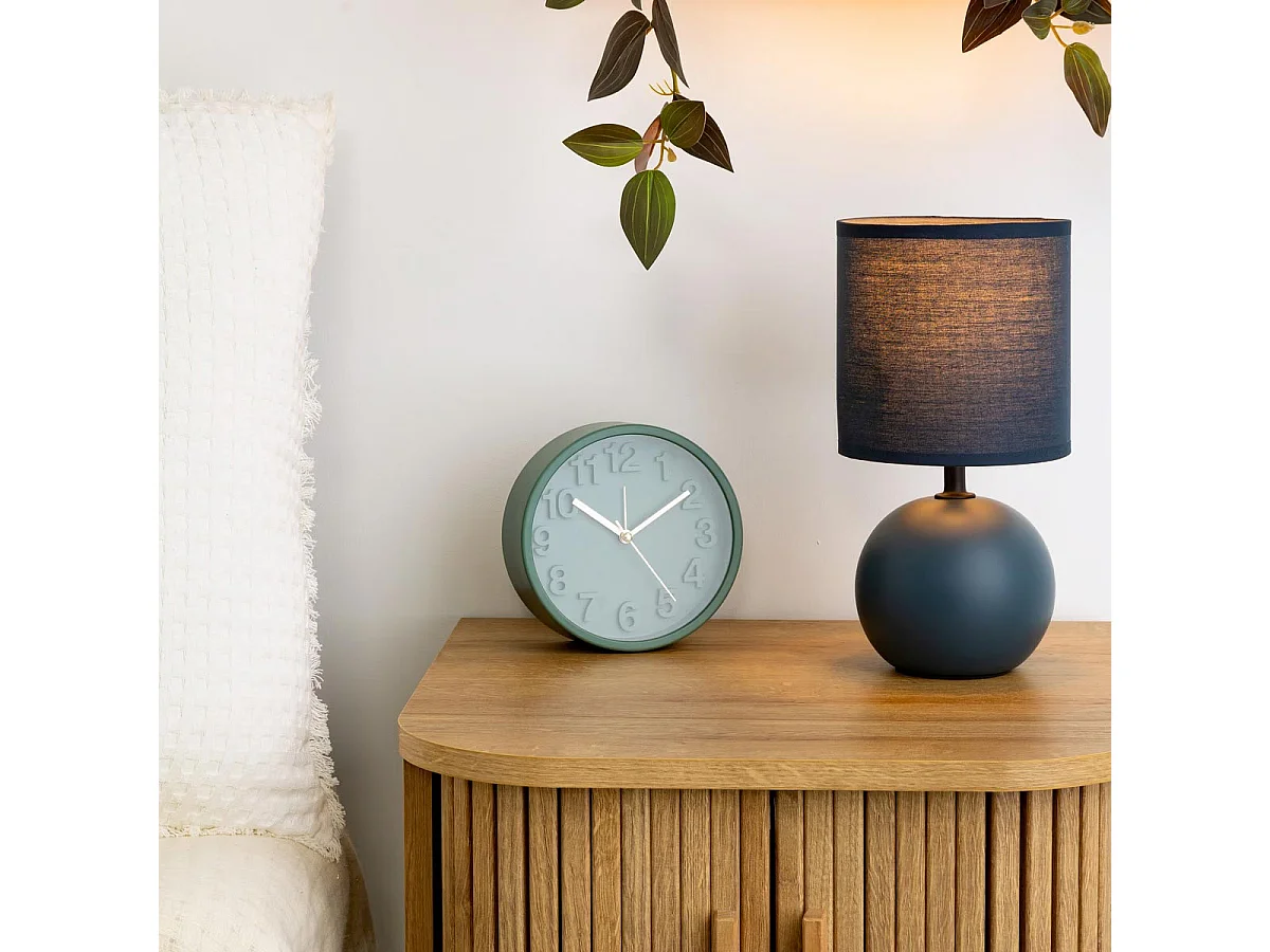 Lampe à Poser Céramique "Boule" 25cm Orage