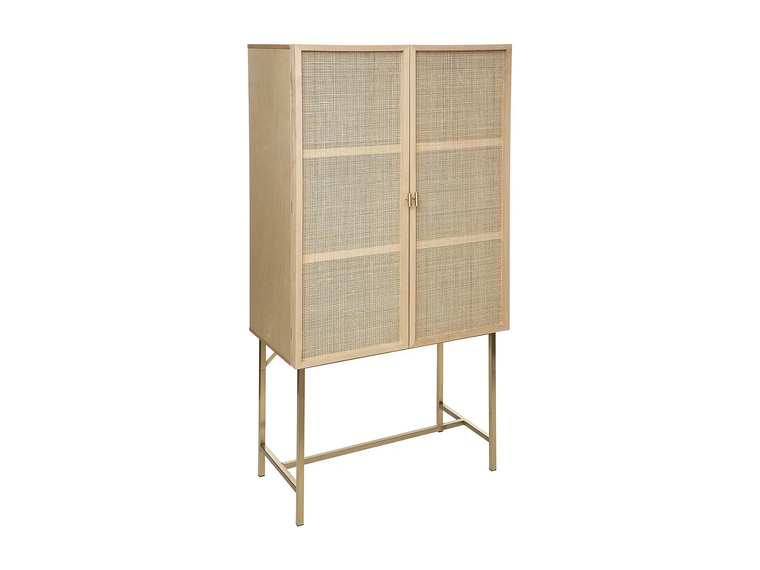 Buffet 2 Portes Cannage "Rayo" 165cm Naturel
