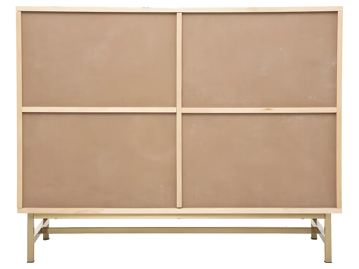 Buffet 2 Portes Cannage "Rayo" 100cm Naturel