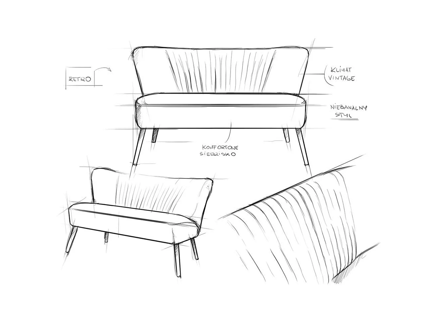 Canapé harry 2 places