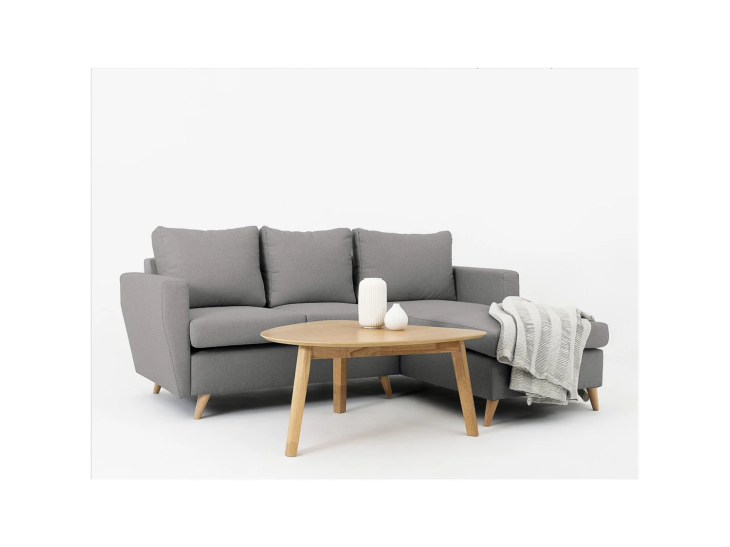 Canapé d'angle 3 places lover