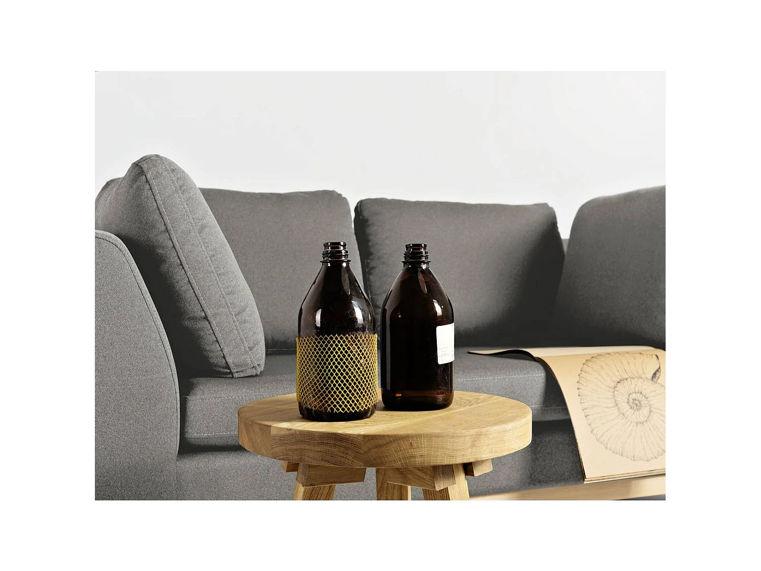 Canapé 2 places ambient wood