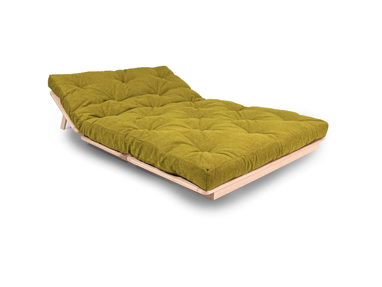 Canapé lit convertible futon layti Vert