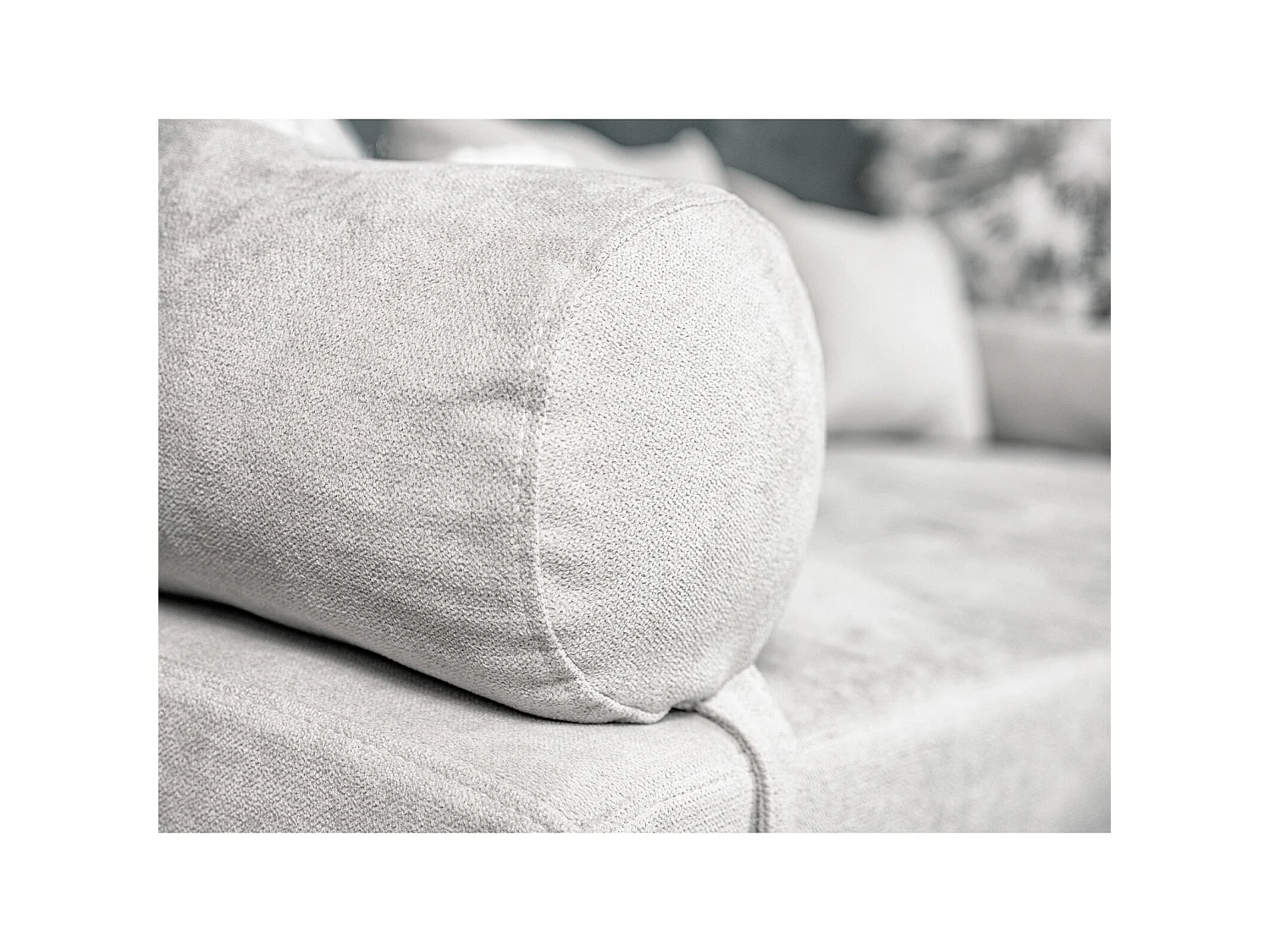 Canapé Lit Convertible Design en Tissu Beige et Bois Jaune