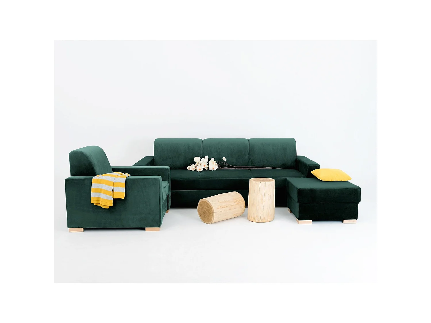 Canapé lit 3 places stable