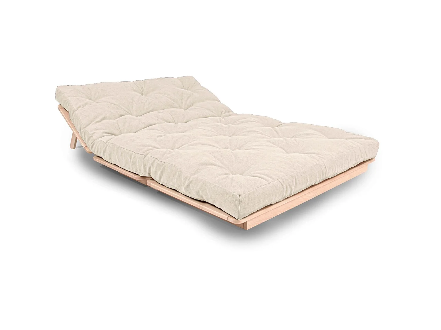 Canapé lit convertible futon layti Crème