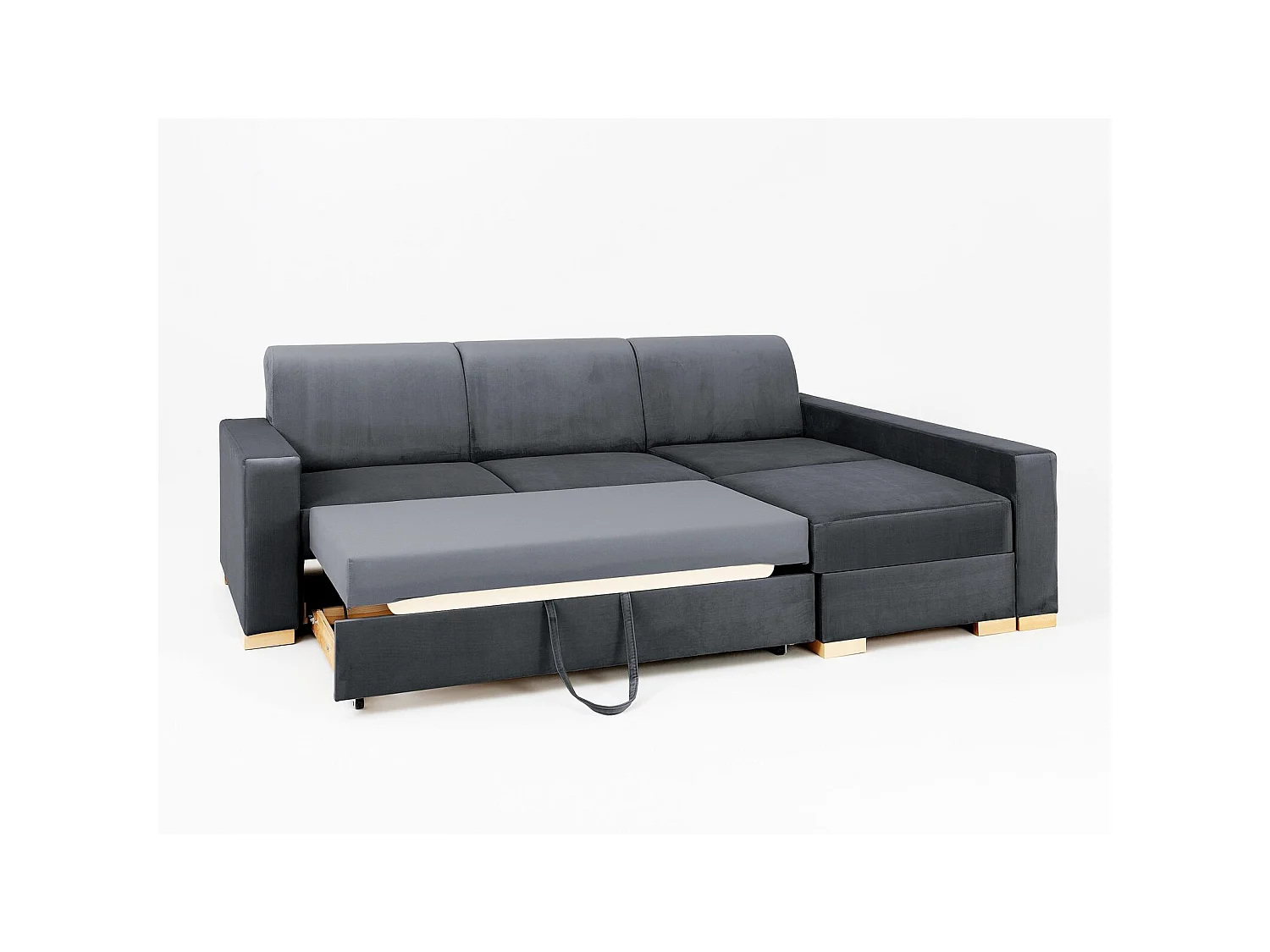 Canapé-lit d'angle stable