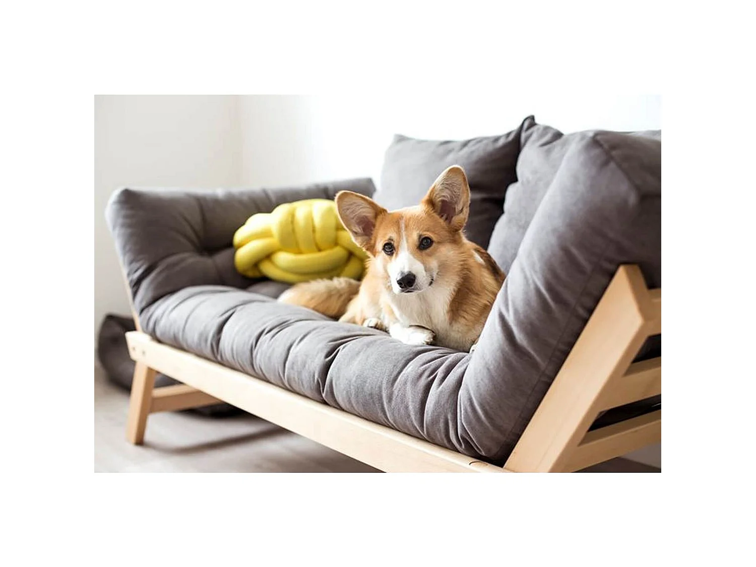 Canapé lit allegro Orange