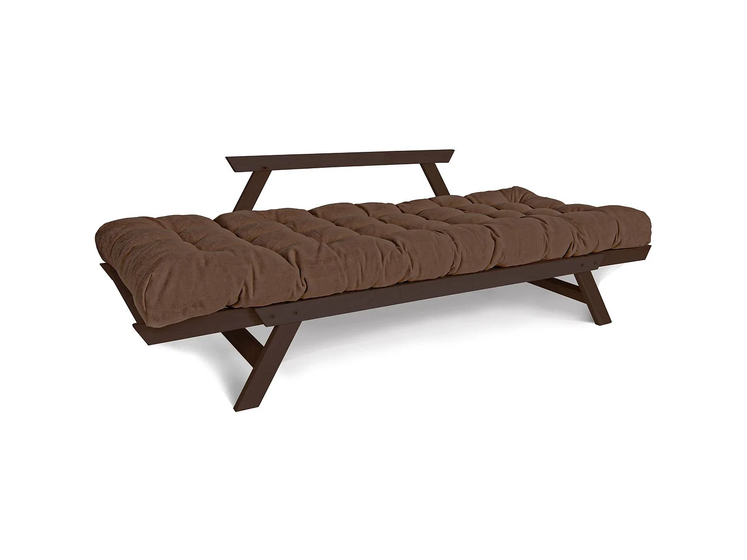 Canapé lit allegro Marron